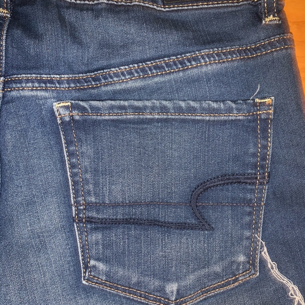 American Eagle shorts 4 hi-rise shortie stretch - Picture 5 of 7